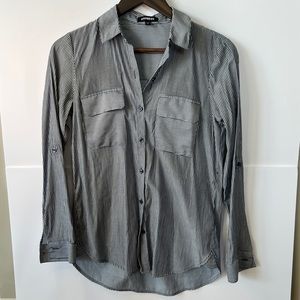 EXPRESS Women Long Sleeve Shirt | XS